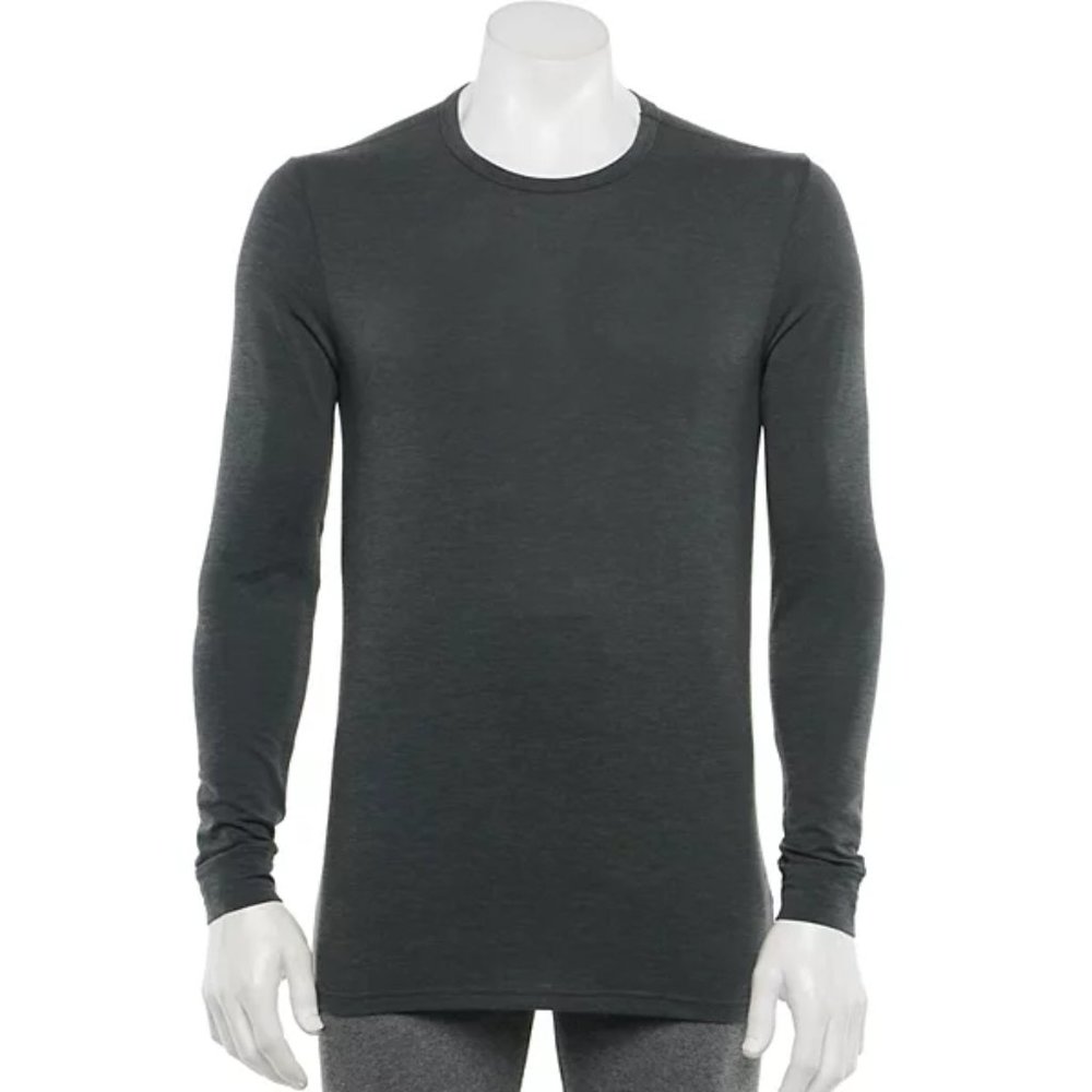 Men's HeatKeep Textured Thermal Performance Base Layer Top